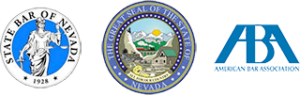 State Bar of Nevada, State Seal - State of Nevada and American Bar Association icons